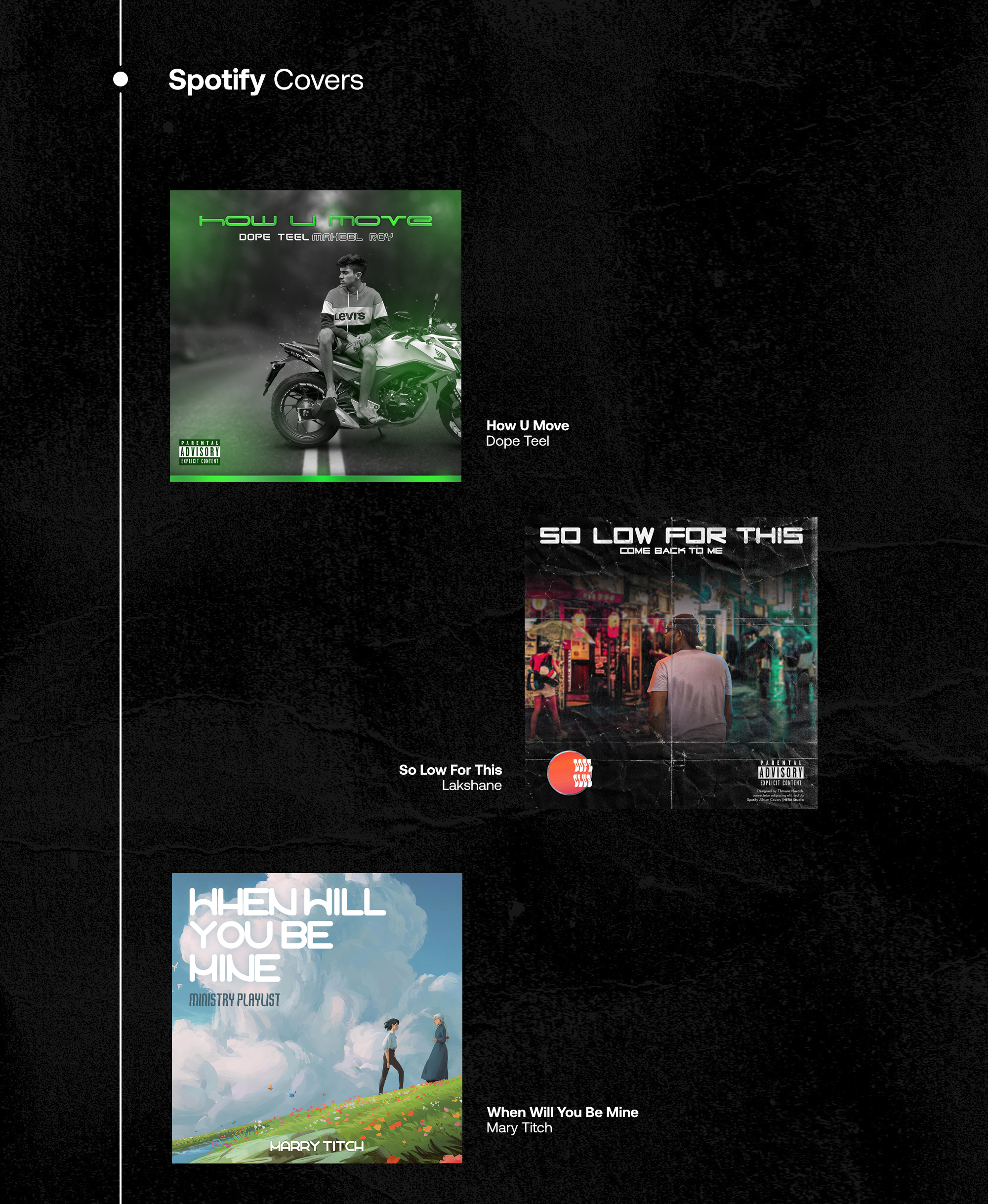 Spotify Cover design Hera