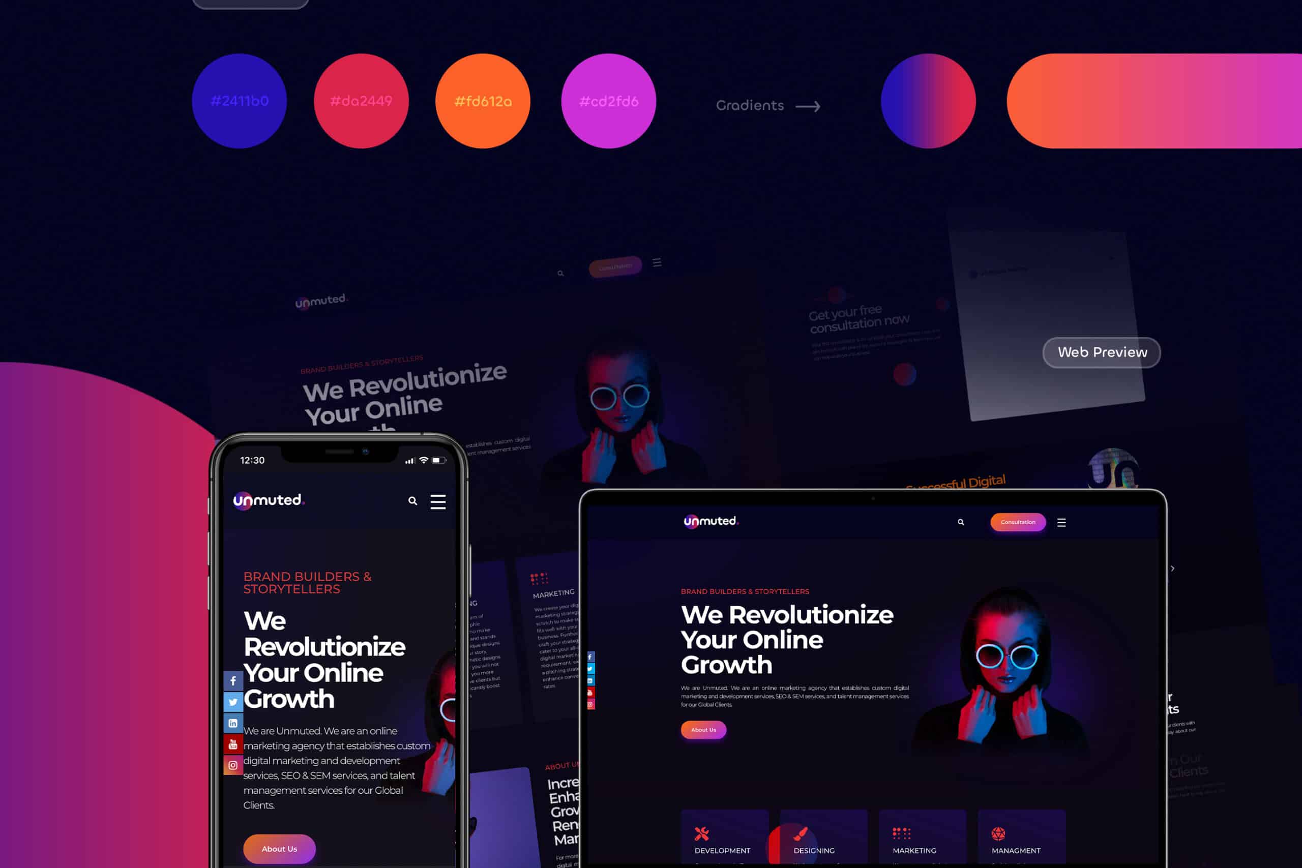 Brand Identity Design hera studio