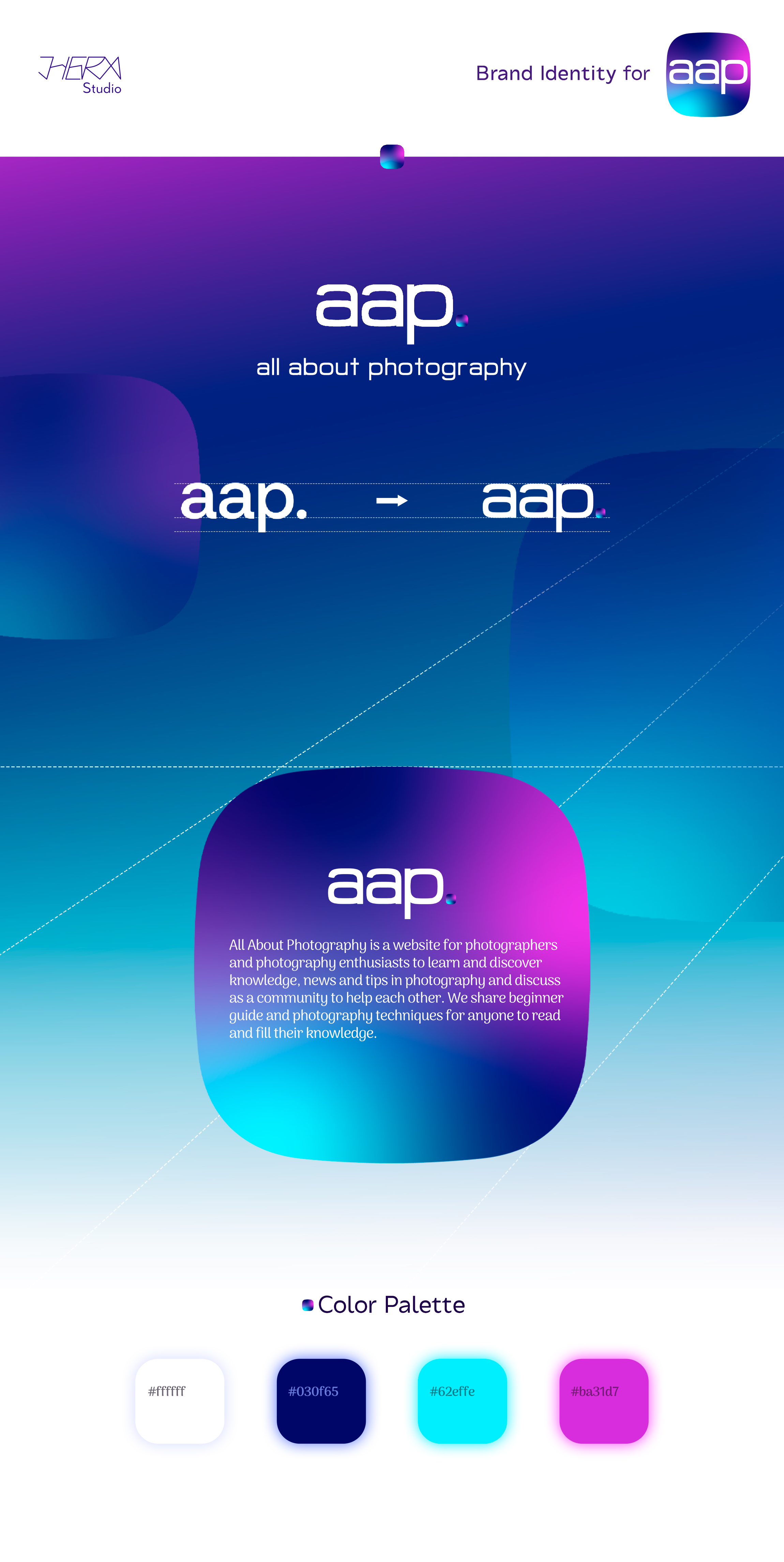 brand identity design by hera studio